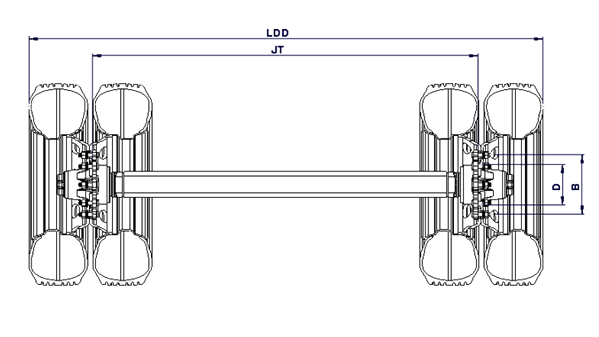 16-18-20 Ton Dolly Dingil 2. Görseli